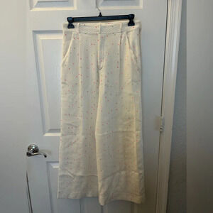 Jeune Otte white trousers sz 8